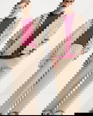 Pangaia pantaloni de trening din bumbac culoarea bej, uni, 10002676