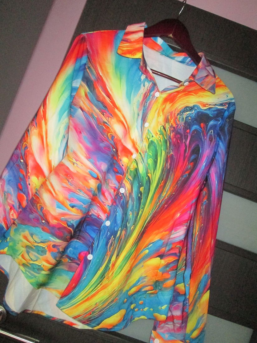 camasa colorata dame L