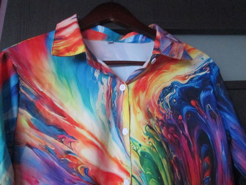 camasa colorata dame L