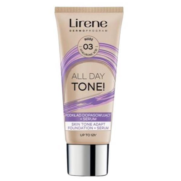 Fond de ten si ser cu acid hialuronic adaptabil, Nude, 30 ml