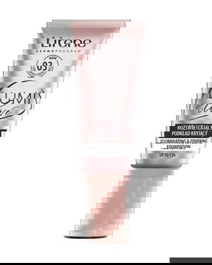 Fond de ten iluminator cu acoperire completa, Nude Lirene, 30 ml