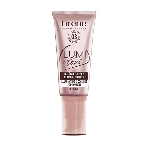 Fond de ten iluminator cu acoperire completa, Nude Lirene, 30 ml