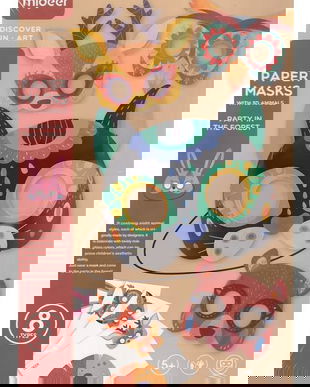 Set masti 3D. Paper Masks. Animale