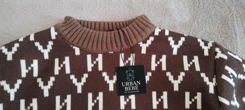 Pulover băieți 9-12 luni, 1-2 ani