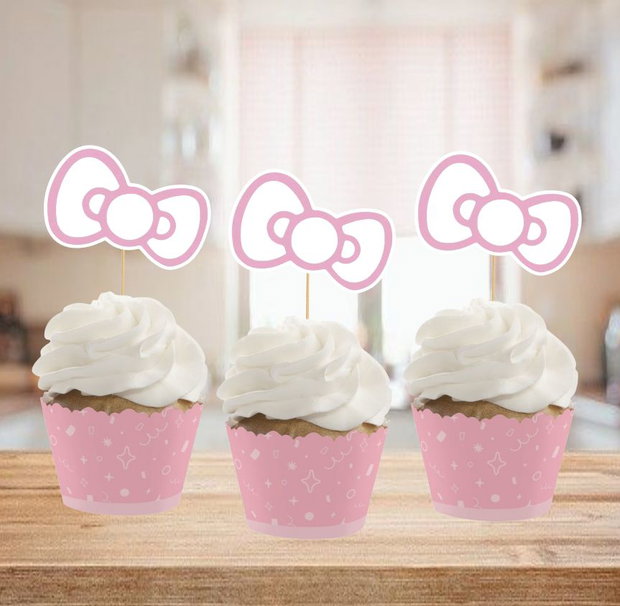 Toppere fundiță Hello Kitty