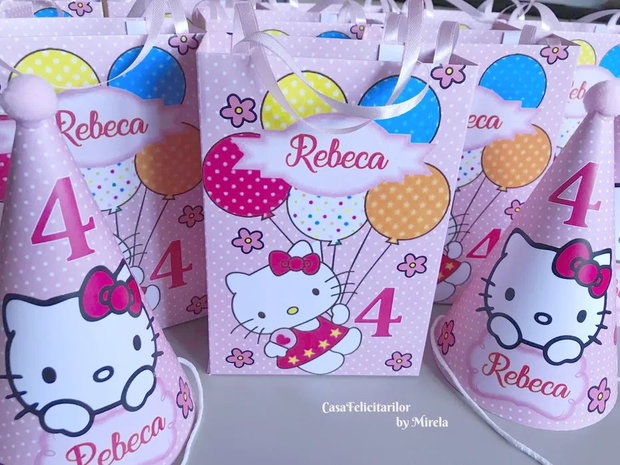 Ambalaje Hello Kitty personalizată