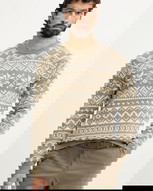 Lindbergh pulover din amestec de lână culoarea verde, 30.805020