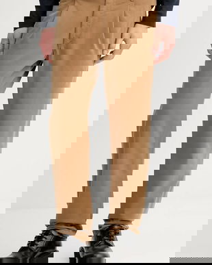 Rag & Bone pantaloni bărbați, culoarea maro, drepți RX1925H7WCH