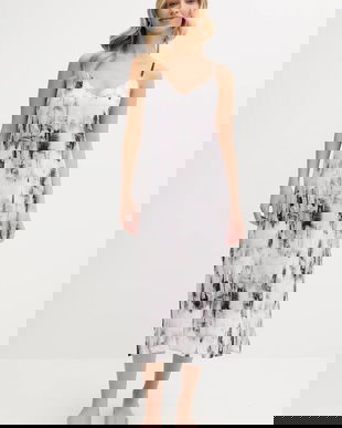 Dkny cămașă de noapte culoarea negru, YI40053