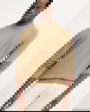 BOSS pulover de bumbac culoarea verde, light, 50545283