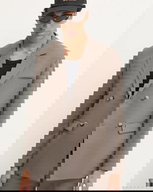 Nanushka geaca de lana RENAN culoarea verde, NM24PFJK00593