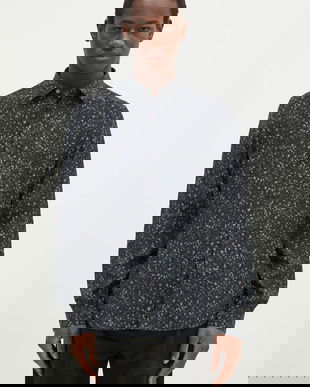 Paul Smith cămașă bărbați, cu guler clasic, slim, M1R-656U-P02579