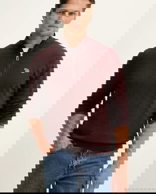 PS Paul Smith pulover din amestec de lână culoarea negru, cu turtleneck, M2R.531XZ.N22226