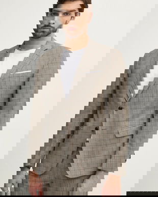 Joop! geaca de lana culoarea gri, 30045059