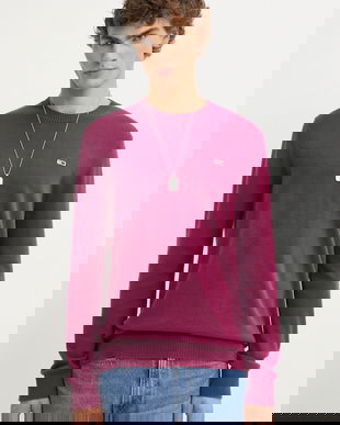 Tommy Jeans pulover de bumbac culoarea bordo, DM0DM18895