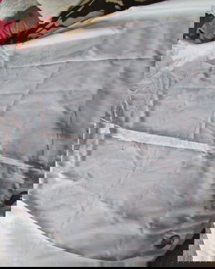 pereche draperii/perdele albe cu inele