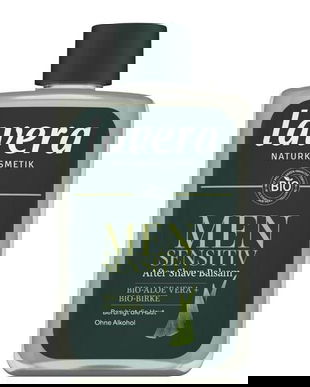 Balsam After Shave Bio cu Aloe Vera, Fara Alcool - Lavera Men Sensitiv After Shave Balsam, 100 ml