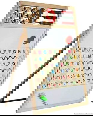 Tabla magnetica 5 in 1 cu suport si accesorii