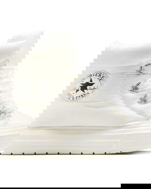 Ghete unisex Converse Chuck Taylor All Star Elements Boot A17642C, 40, Alb