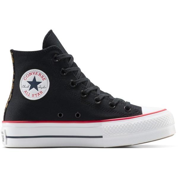 Tenisi unisex Converse Chuck Taylor All Star Lift Platform Leopard A14533C, 38, Negru