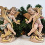 Set de sfeșnice îngerași Simonetti Depose Italy  piesă vintage de colecție