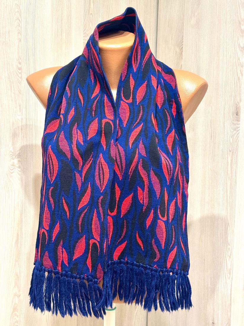 FULAR VINTAGE PELO LANA PURA VIRGINA