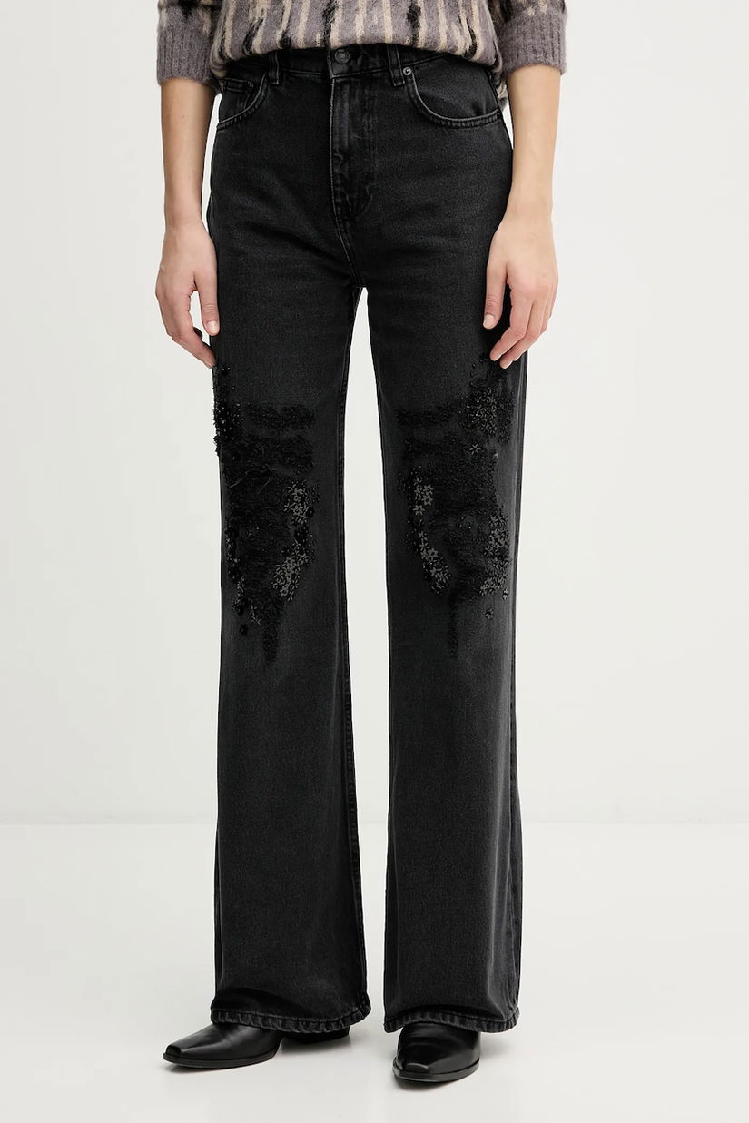 Sisley jeans medium waist, 4YDCLE04X