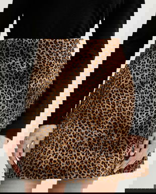 Weekend Max Mara fusta DISCO culoarea maro, mini, evazați, 2615101081600