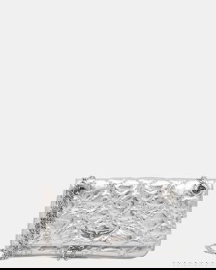 ZADIG&VOLTAIRE poșetă de piele culoarea argintiu, LWBA04078