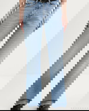 Tommy Jeans blugi high waist, DW0DW22421