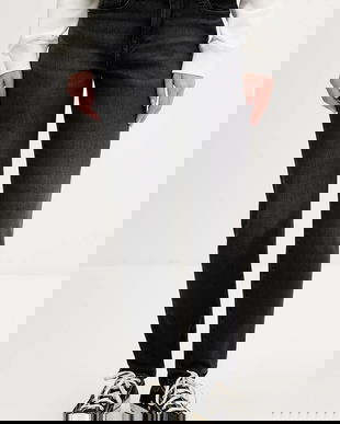 Tommy Jeans blugi culoarea negru, DW0DW22616