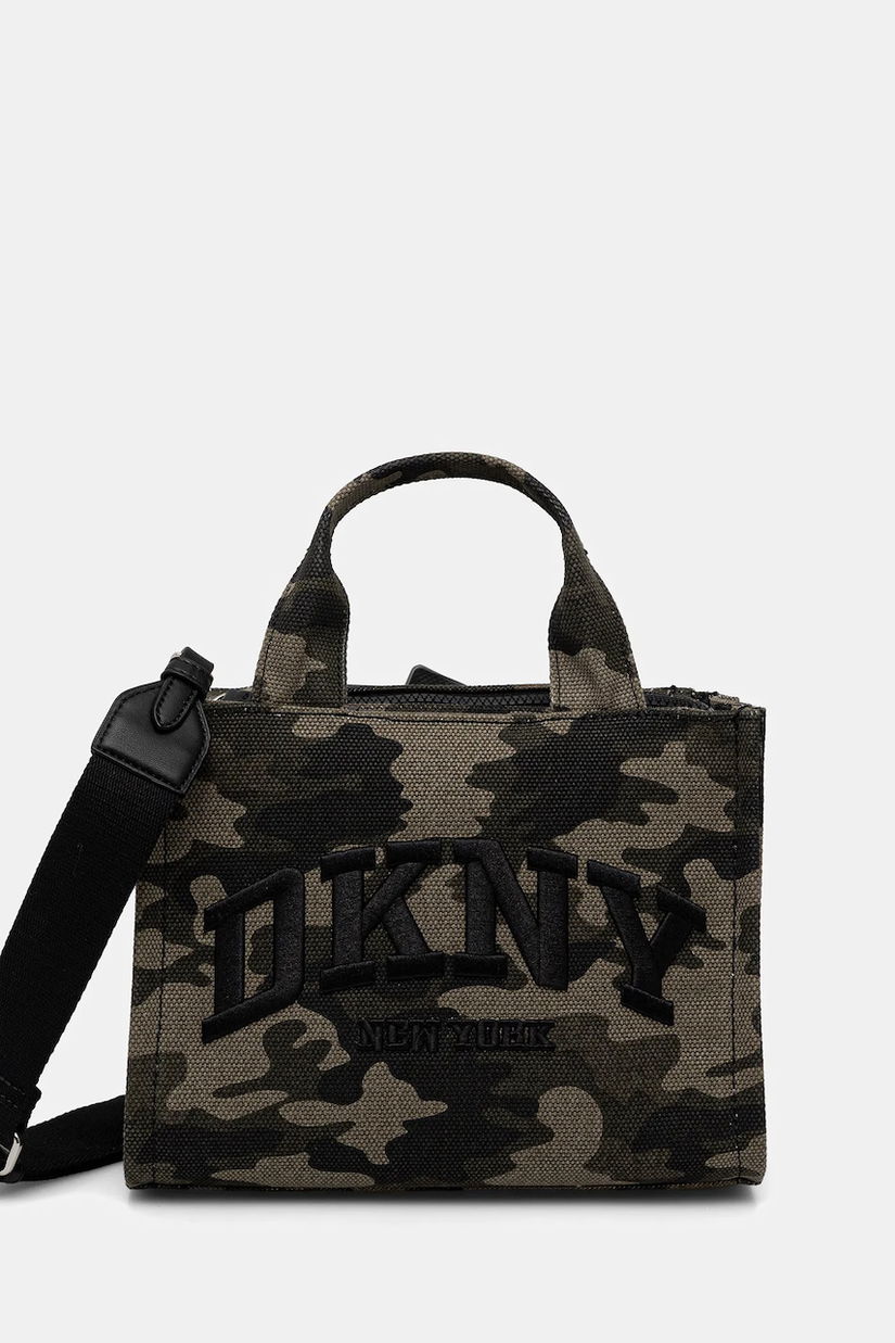 Dkny poșetă culoarea verde, R54AGC80