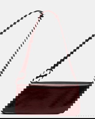 Sisley poșetă culoarea bordo, 6PUZWY05V