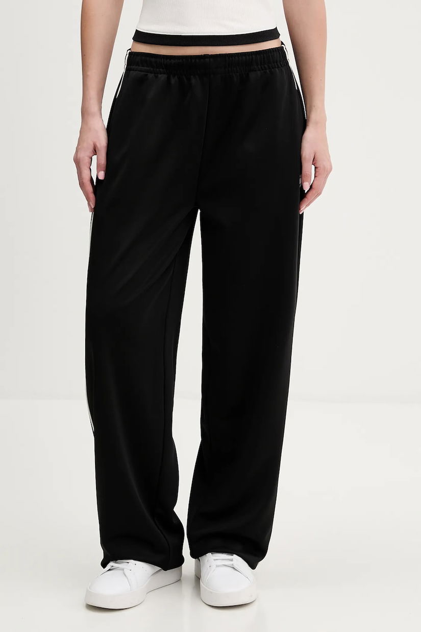 Tommy Jeans pantaloni de trening culoarea negru, uni, DW0DW22633