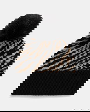 Morgan căciulă din amestec de lână culoarea negru, 5BOZEB