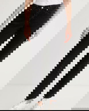 Levi's jeans WEDGIE culoarea negru, 003NE-0000