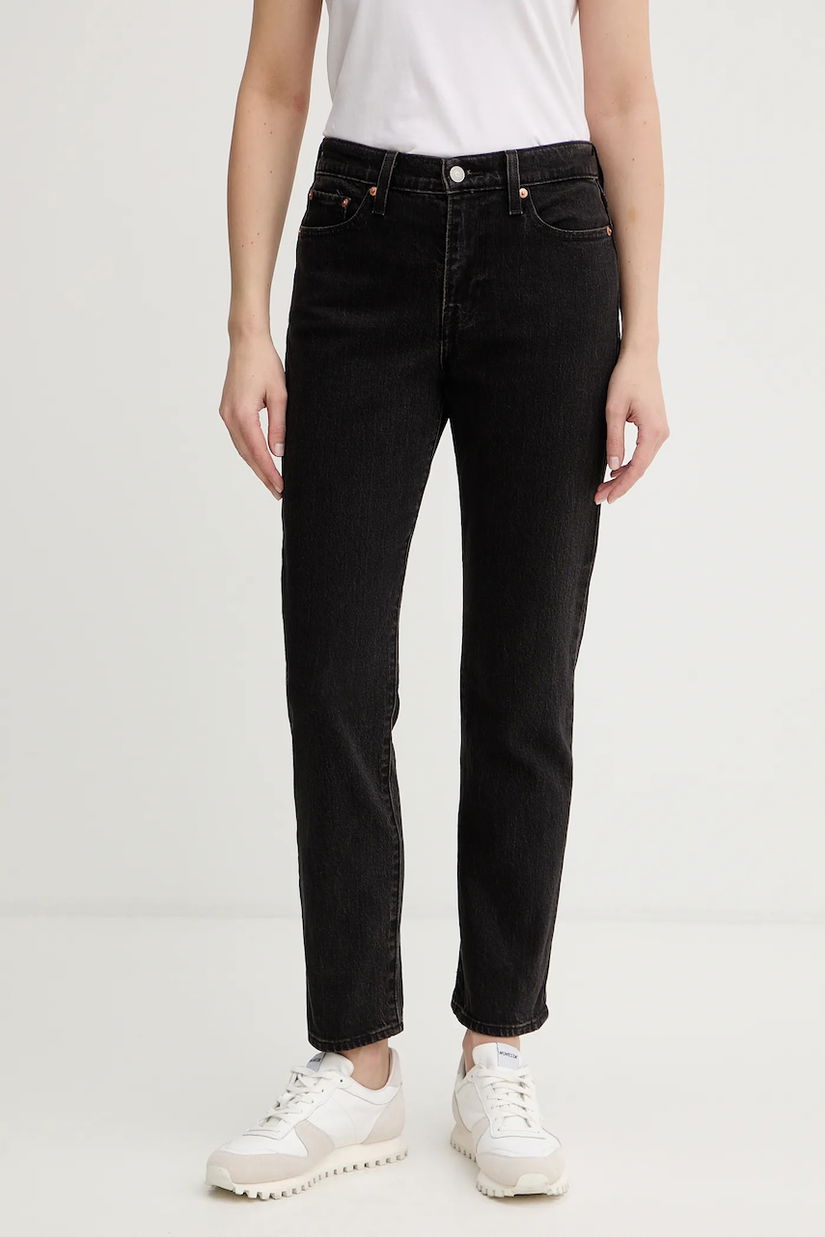 Levi's jeans WEDGIE culoarea negru, 003NE-0000