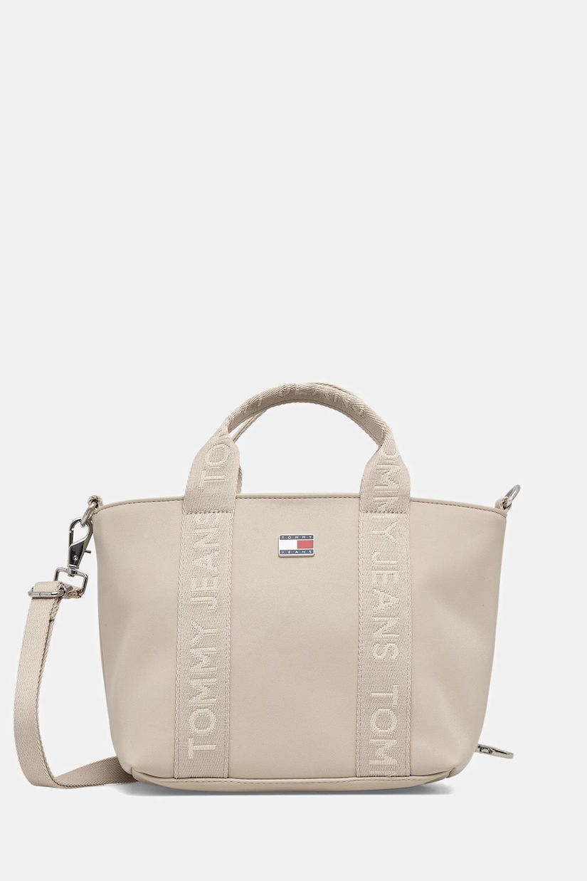 Tommy Jeans poșetă culoarea bej, AW0AW18063