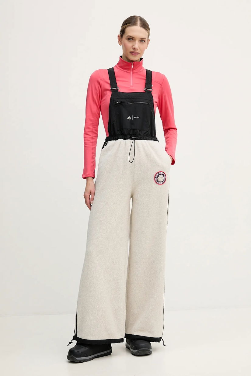 adidas pantaloni de schi adidas x Moon Boot culoarea bej, JM1106