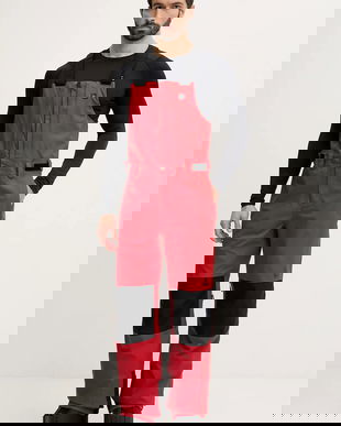 Rip Curl pantaloni de schi ANTI SERIES culoarea roșu, 009MOU