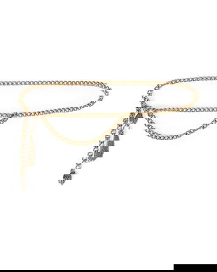 Kurt Geiger London curea culoarea auriu, 5423161999