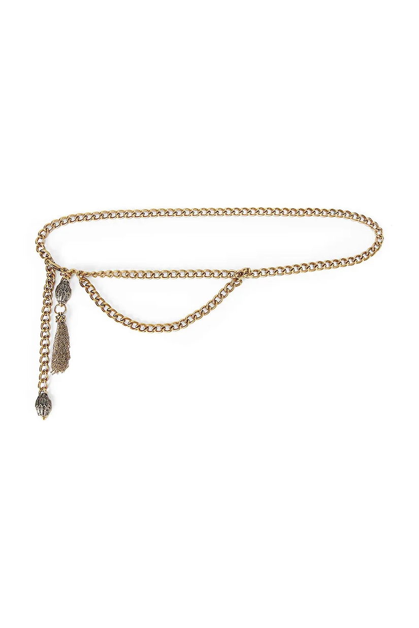 Kurt Geiger London curea culoarea auriu, 5423161999