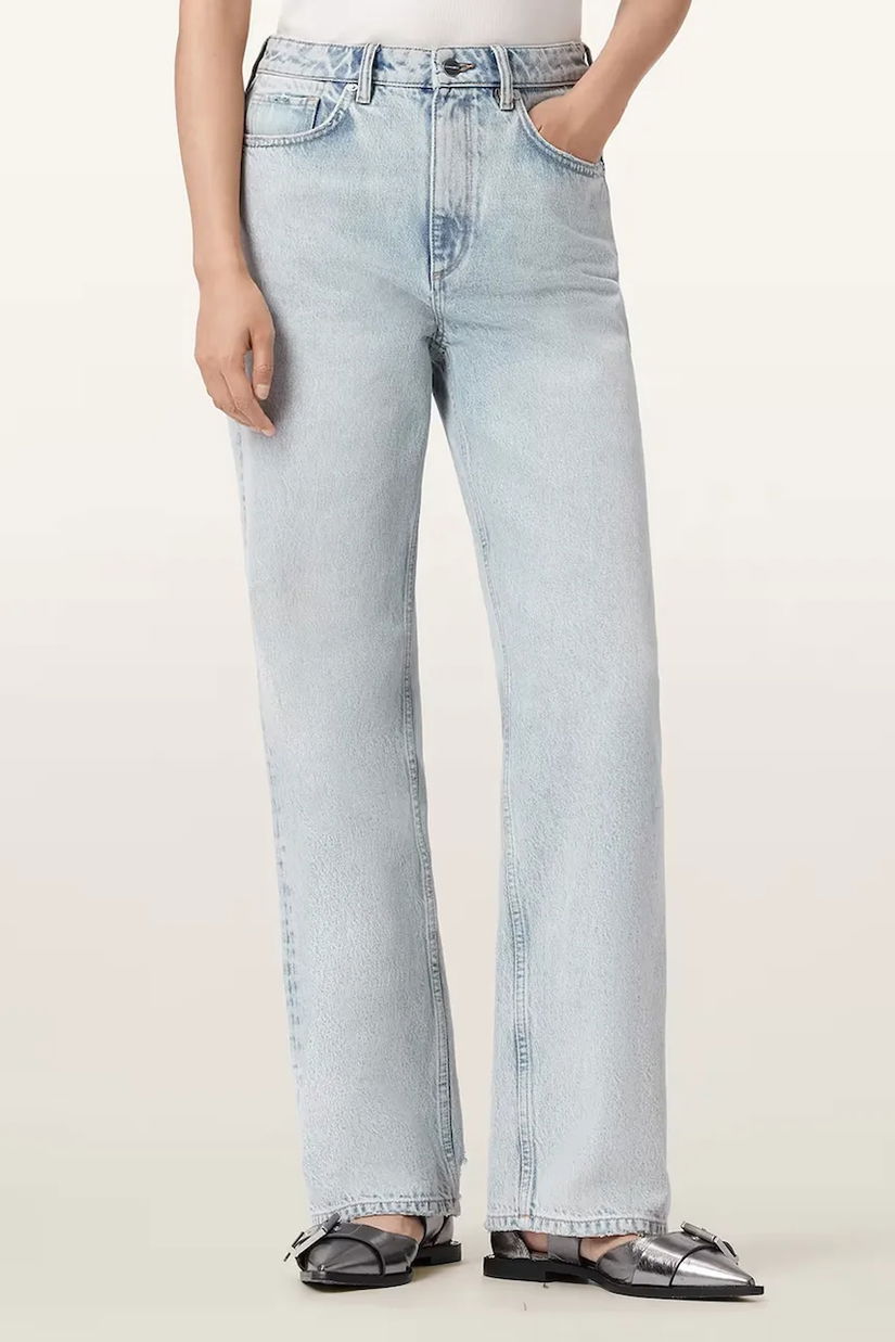 AllSaints jeans high waist, W085ED