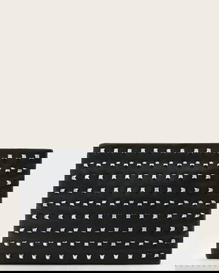 AllSaints poșetă piele culoarea negru, W614XD