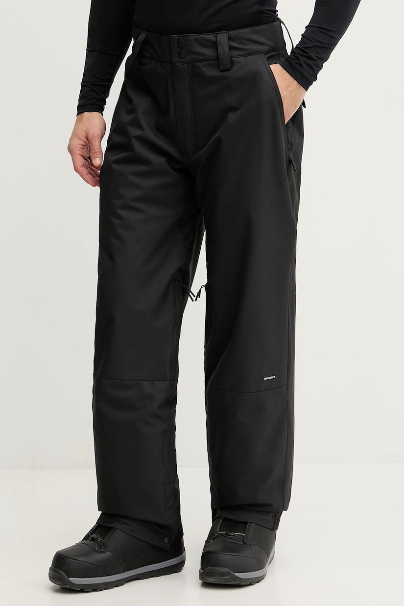 Rip Curl pantaloni de schi ANTI SERIES culoarea negru, 00NMOU