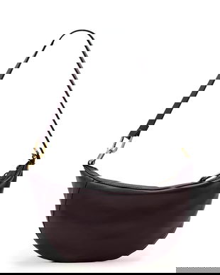 AllSaints poșetă de piele culoarea maro, W546XD