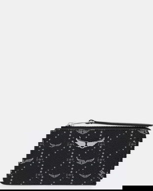 ZADIG&VOLTAIRE portofel culoarea negru, LWSG03642