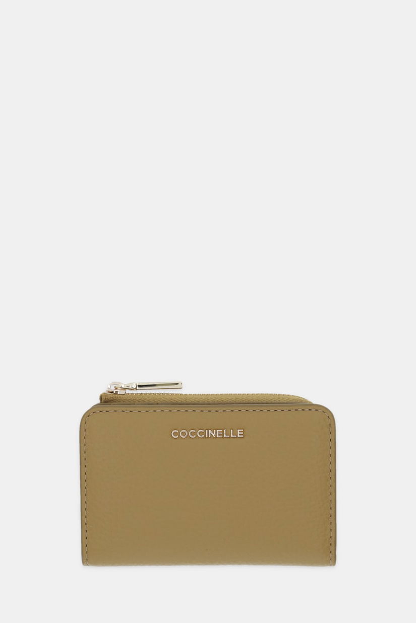 Coccinelle portofel de piele culoarea violet, E2 MW5 17 01 01