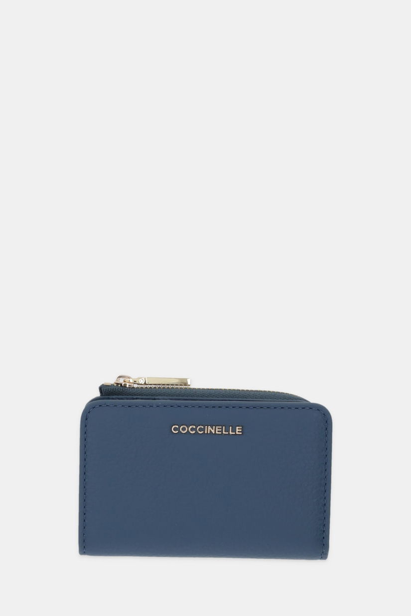 Coccinelle portofel de piele culoarea violet, E2 MW5 17 01 01