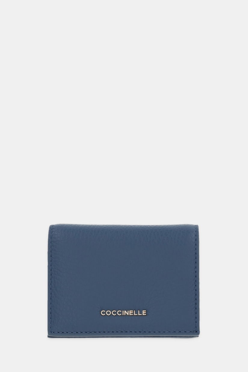 Coccinelle portofel de piele culoarea negru, E2 MW5 17 21 01